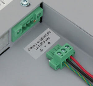 DC Power Input Terminal Block with Locking Connector
