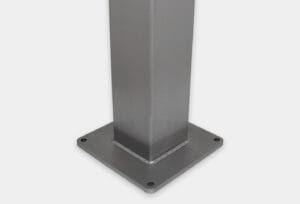 Heavy Industrial Pedestal Mount base, for direct attachment to floor